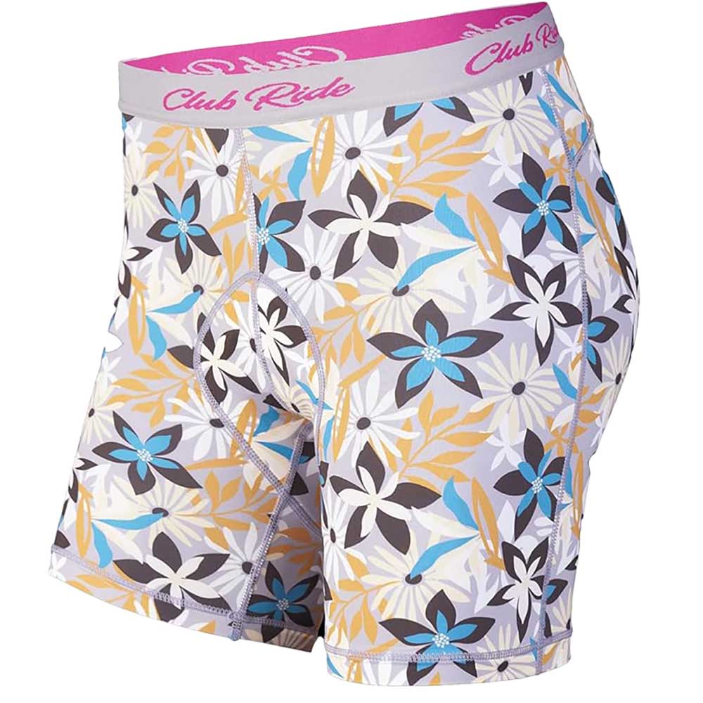 Club Ride Drift Chamois Women’s in Lavender Floral